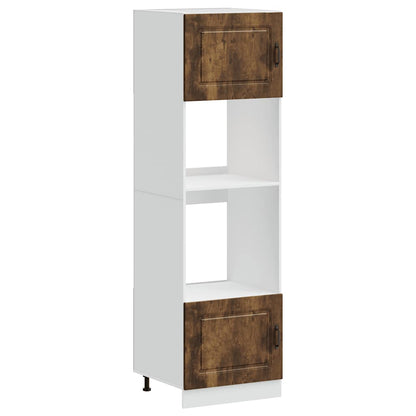 Köksinredning Ugnsskåp Kalmar Rökfärgad ek