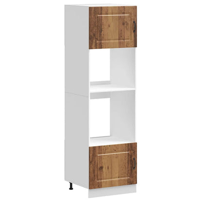 Köksinredning Ugnsskåp Kalmar Åldrat Trä