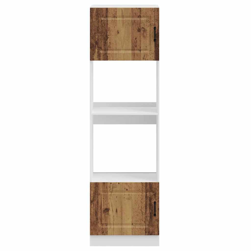 Köksinredning Ugnsskåp Kalmar Åldrat Trä