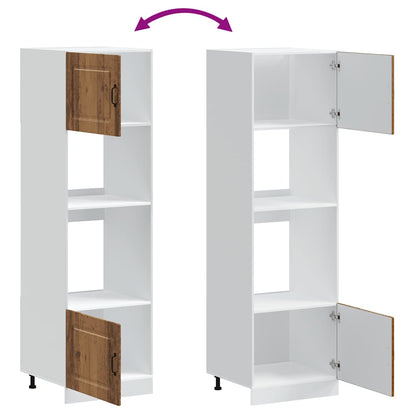 Köksinredning Ugnsskåp Kalmar Åldrat Trä