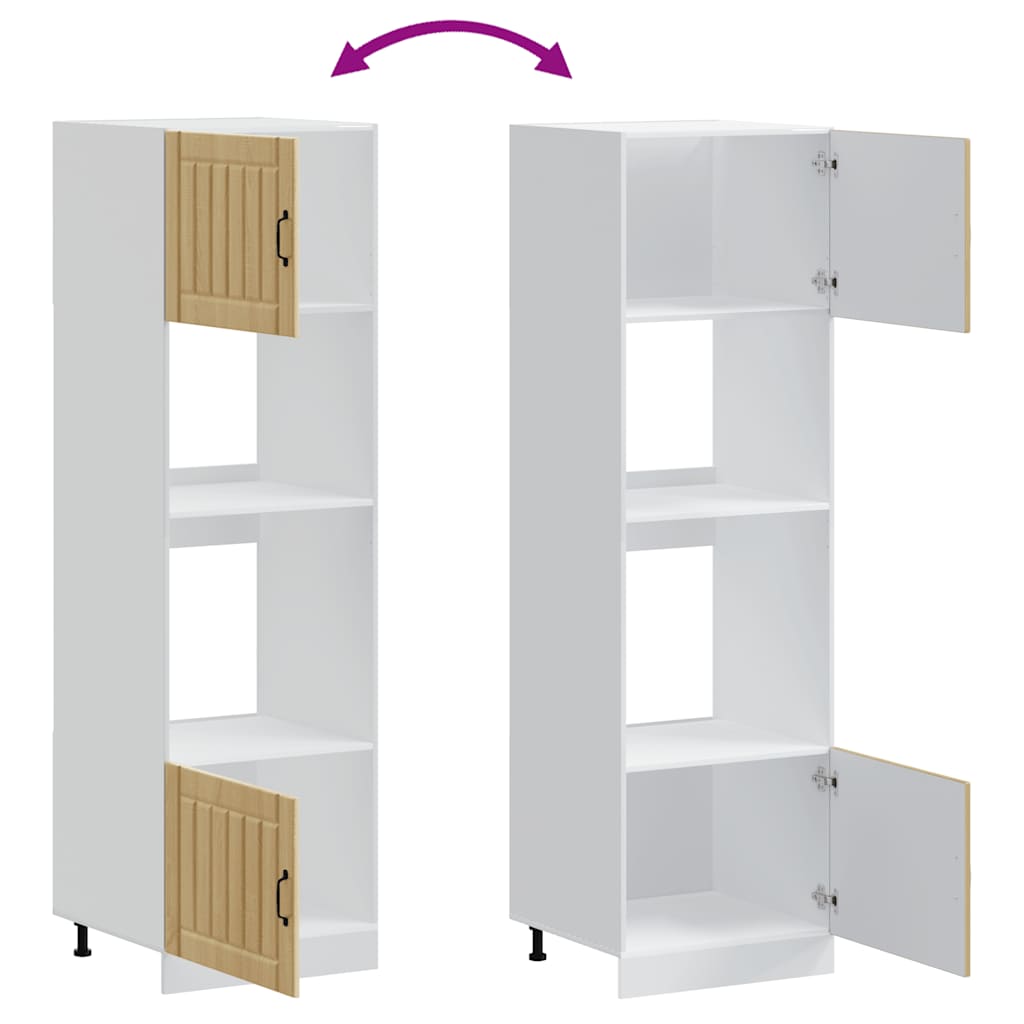 Köksinredning Ugnsskåp Lucca Sonoma Ek