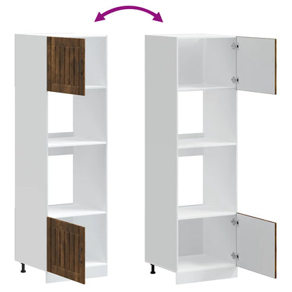 Köksinredning Ugnsskåp Lucca Rökfärgad ek