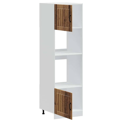 Köksinredning Ugnsskåp Lucca Åldrat Trä