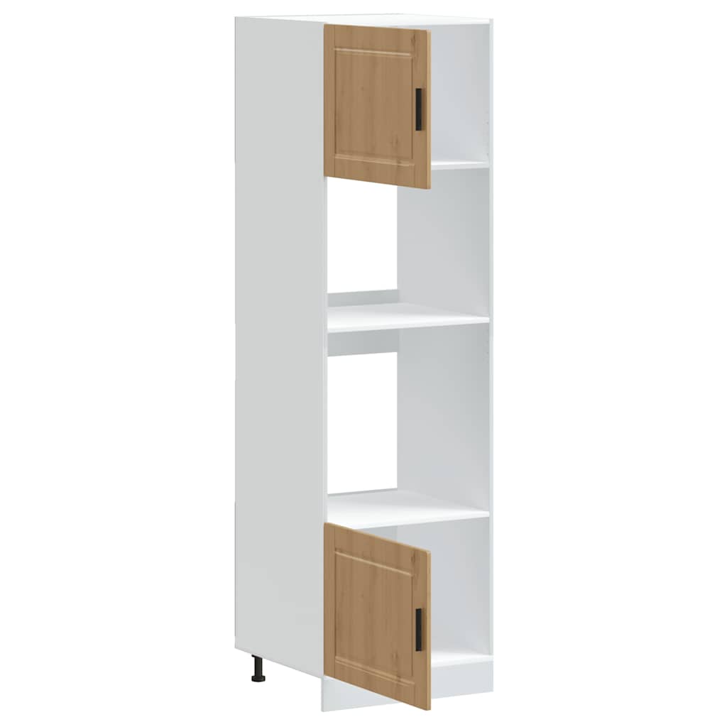 Köksinredning Ugnsskåp Porto Artisan ek