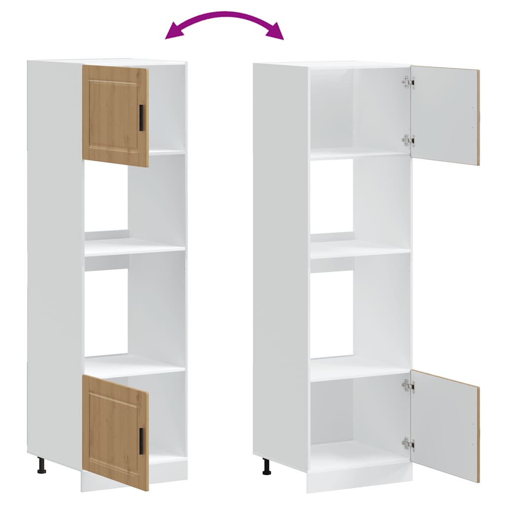 Köksinredning Ugnsskåp Porto Artisan ek