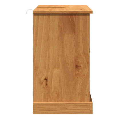 Badrumsunderskåp VIGO honungsbrun 67.5 x 34 x 59 cm Massiv furu