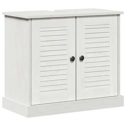 Badrumsunderskåp VIGO antikvit 67.5 x 34 x 59 cm Massiv furu