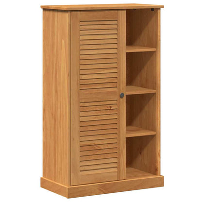 Badrumsunderskåp VIGO honungsbrun 67,5 x 34 x 110 cm Massiv furu