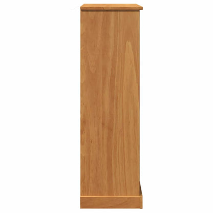 Badrumsunderskåp VIGO honungsbrun 67,5 x 34 x 110 cm Massiv furu