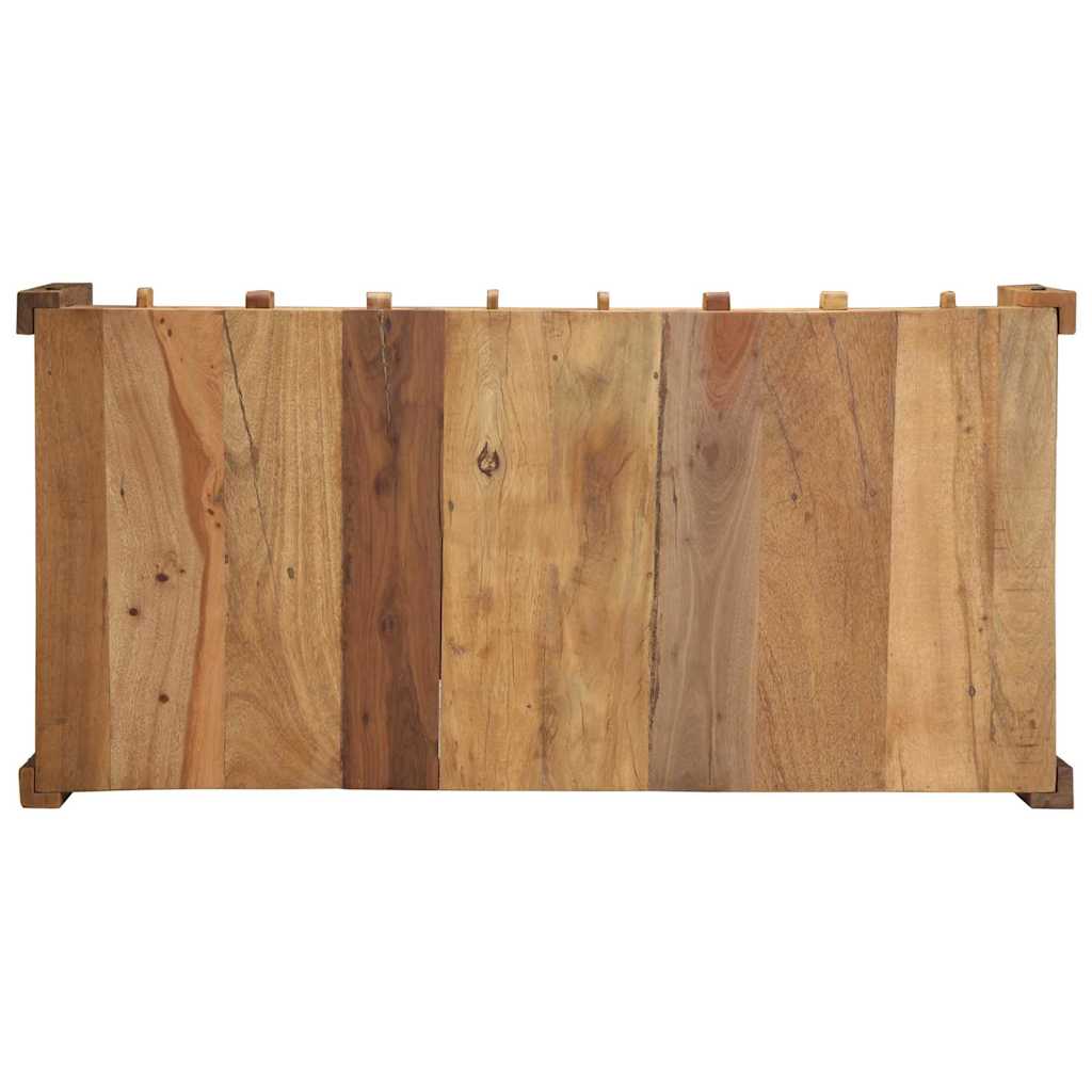 Soffbord Brun 110 x 55 x 35 cm Massivt återvunnet trä