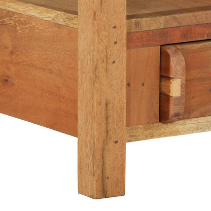 TV-Möbel Trä med låda Brun 83 x 33 x 46 cm Massivt återvunnet trä