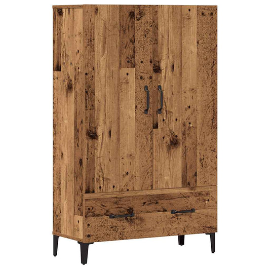 Skåp Åldrat Trä 70x31x115 cm