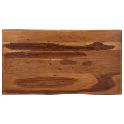 Soffbord Trä 110x60x40 cm massivt akaciaträ