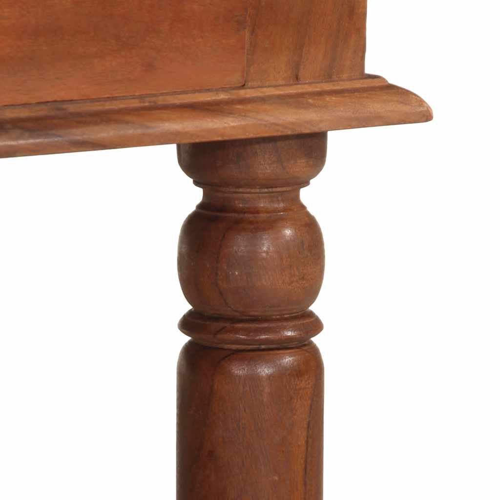 Soffbord Trä 110x60x40 cm massivt akaciaträ