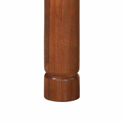 Soffbord Trä 110x60x40 cm massivt akaciaträ