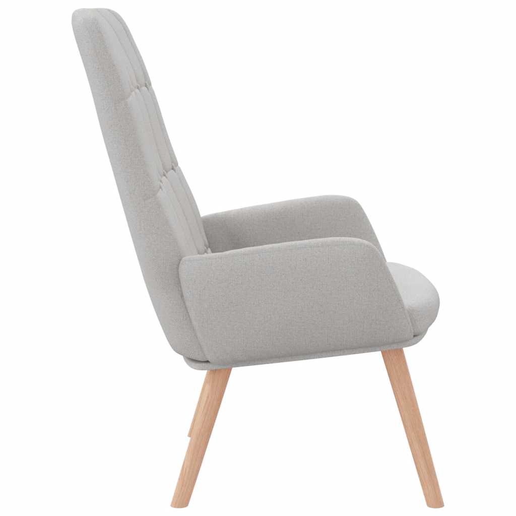 Fåtölj Grå molngrå tyg