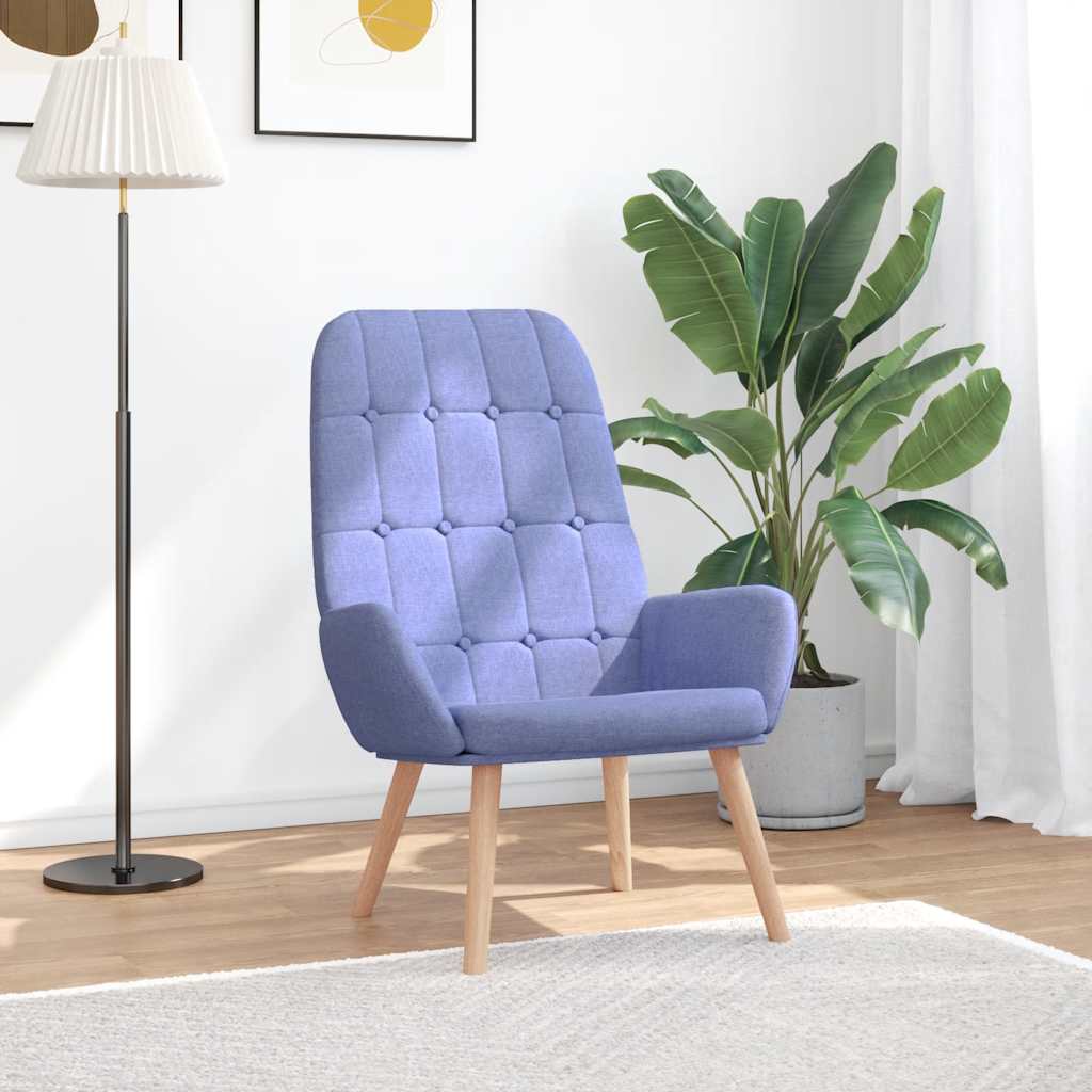 Fåtölj Blå Jeans tyg