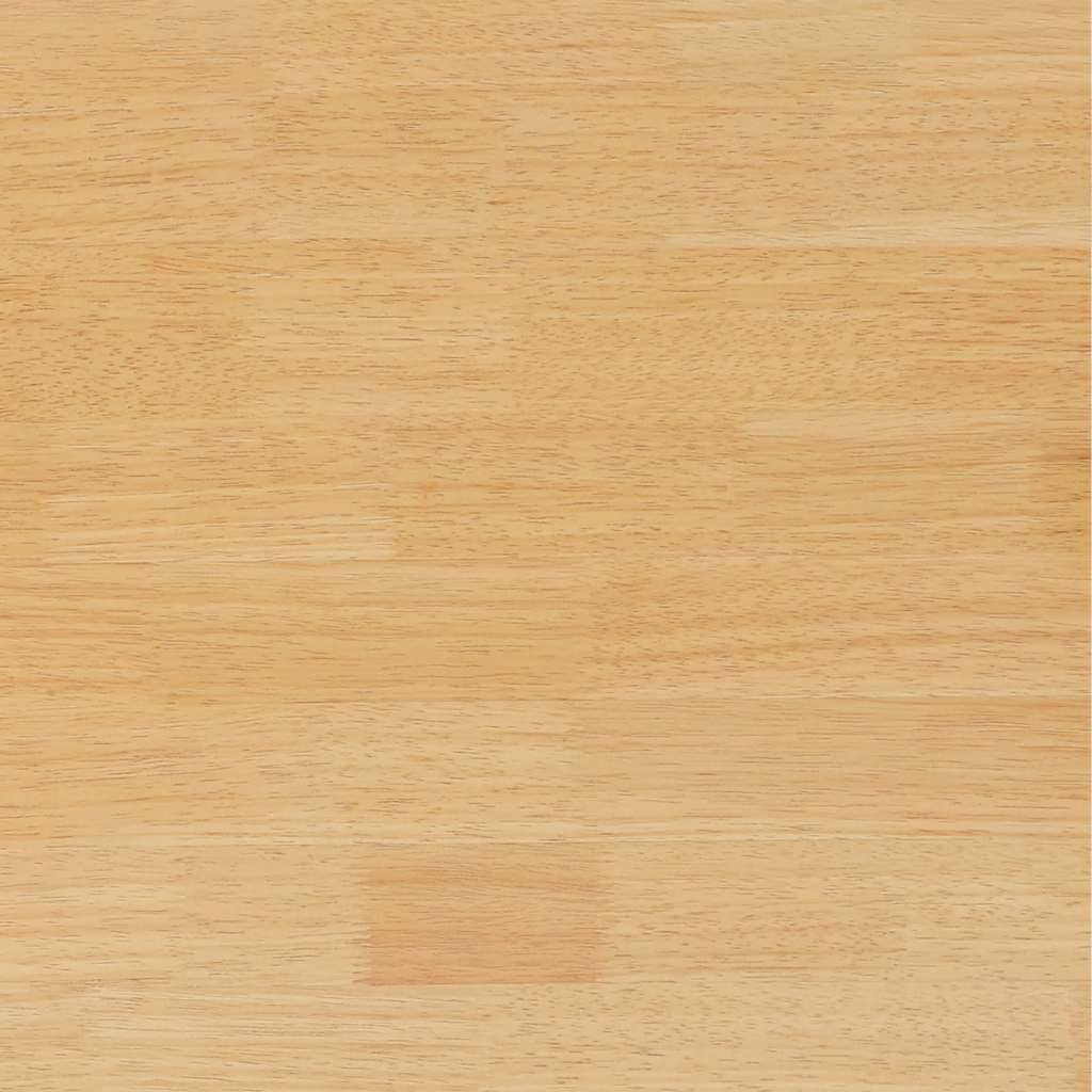 Matstolar 2 st vitt massivt trä gummi