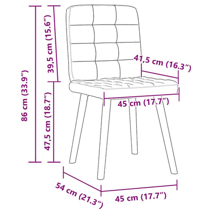 Matstolar 4 st ljusgrå tyg