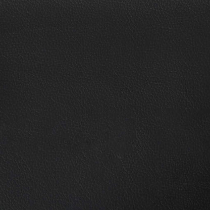 Matstolar 2 st svart konstläder