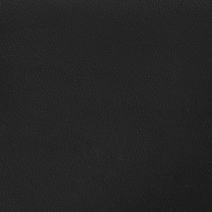 Matstolar 6 st svart konstläder