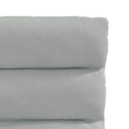 Matstolar 6 st ljusgrå sammet