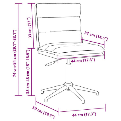 Matstolar 6 st svart konstläder