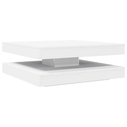 Soffbord Vit 360 grader vridbart 90x90x34,5 cm