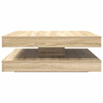Soffbord Sonoma Ek 360 grader vridbart 90x90x34,5 cm