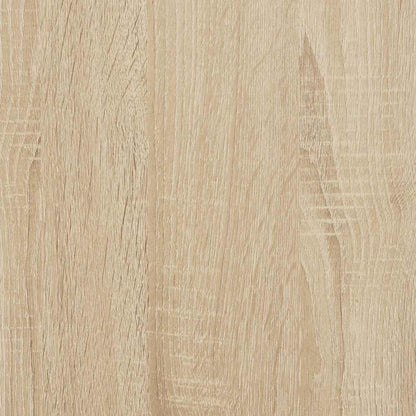 Sängbord 2 st med 2 lådor sonoma-ek 40x33x60 cm