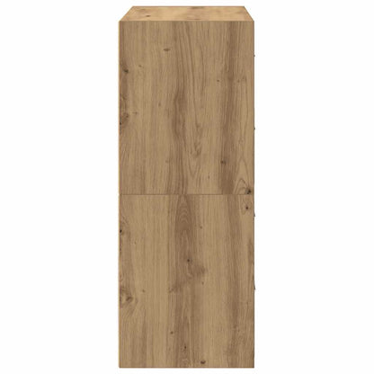 Skåp Brun Ek med 2 lådor 2 st 60x31x40 cm