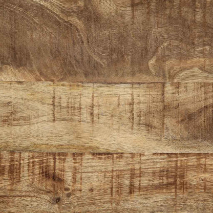 Soffbord Trä 50x50x38 cm massivt grovt Trä mango