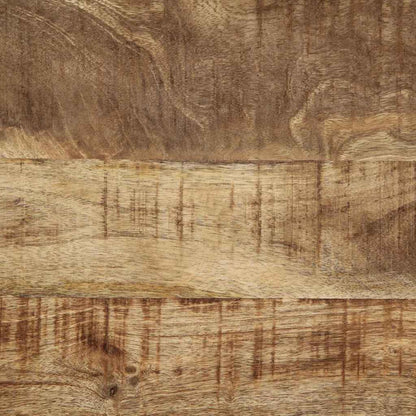 Soffbord Trä 90x50x38 cm massivt grovt Trä mango