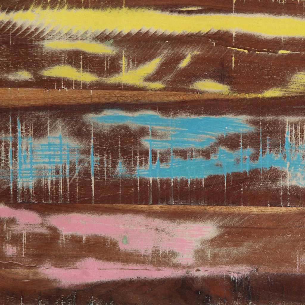 Soffbord Trä 40 x 40 x 38 cm massivt återvunnet trä