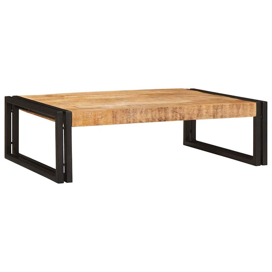 Badrumshylla 80 x 50 x 23 cm Massivt Mangoträ och Järn