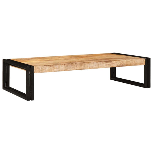 Badrumshylla 100 x 50 x 23 cm Massivt Mangoträ och Järn