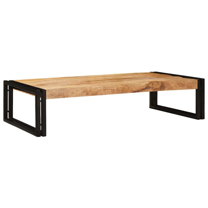 Badrumshylla 100 x 50 x 23 cm Massivt Mangoträ och Järn