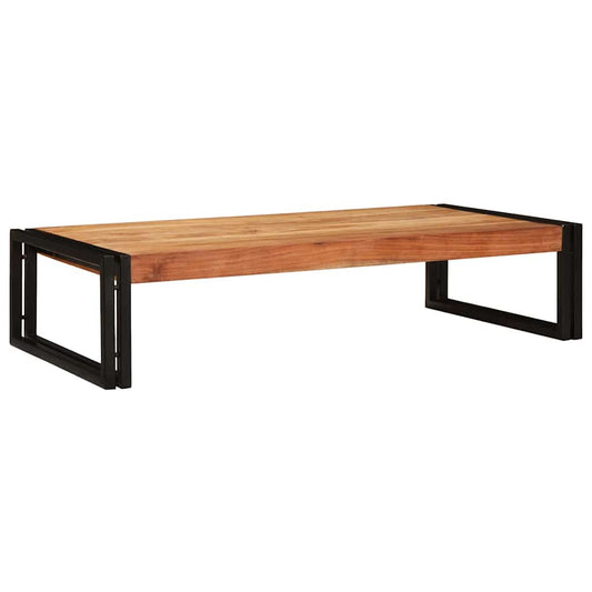 Badrumshylla 100 x 50 x 23 cm Massivt Mangoträ och Järn