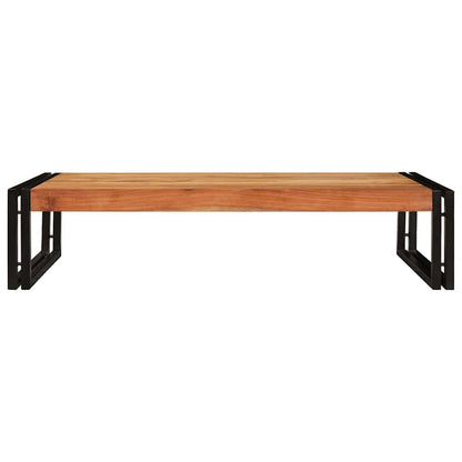 Badrumshylla 100 x 50 x 23 cm Massivt Mangoträ och Järn