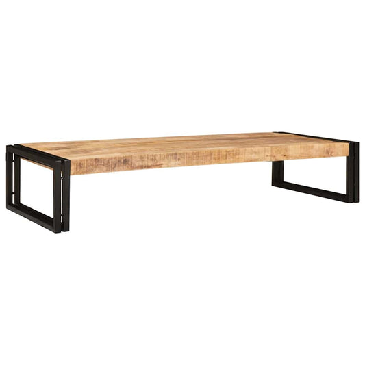 Badrumshylla 120 x 50 x 23 cm Massivt Mangoträ och Järn
