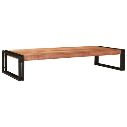 Badrumshylla 120 x 50 x 23 cm Massivt Mangoträ och Järn