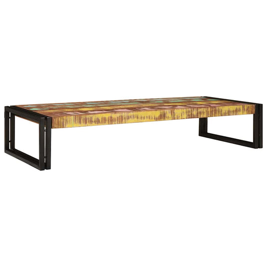 Badrumshylla 120 x 50 x 23 cm Massivt Mangoträ och Järn