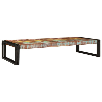 Badrumshylla 120 x 50 x 23 cm Massivt Mangoträ och Järn