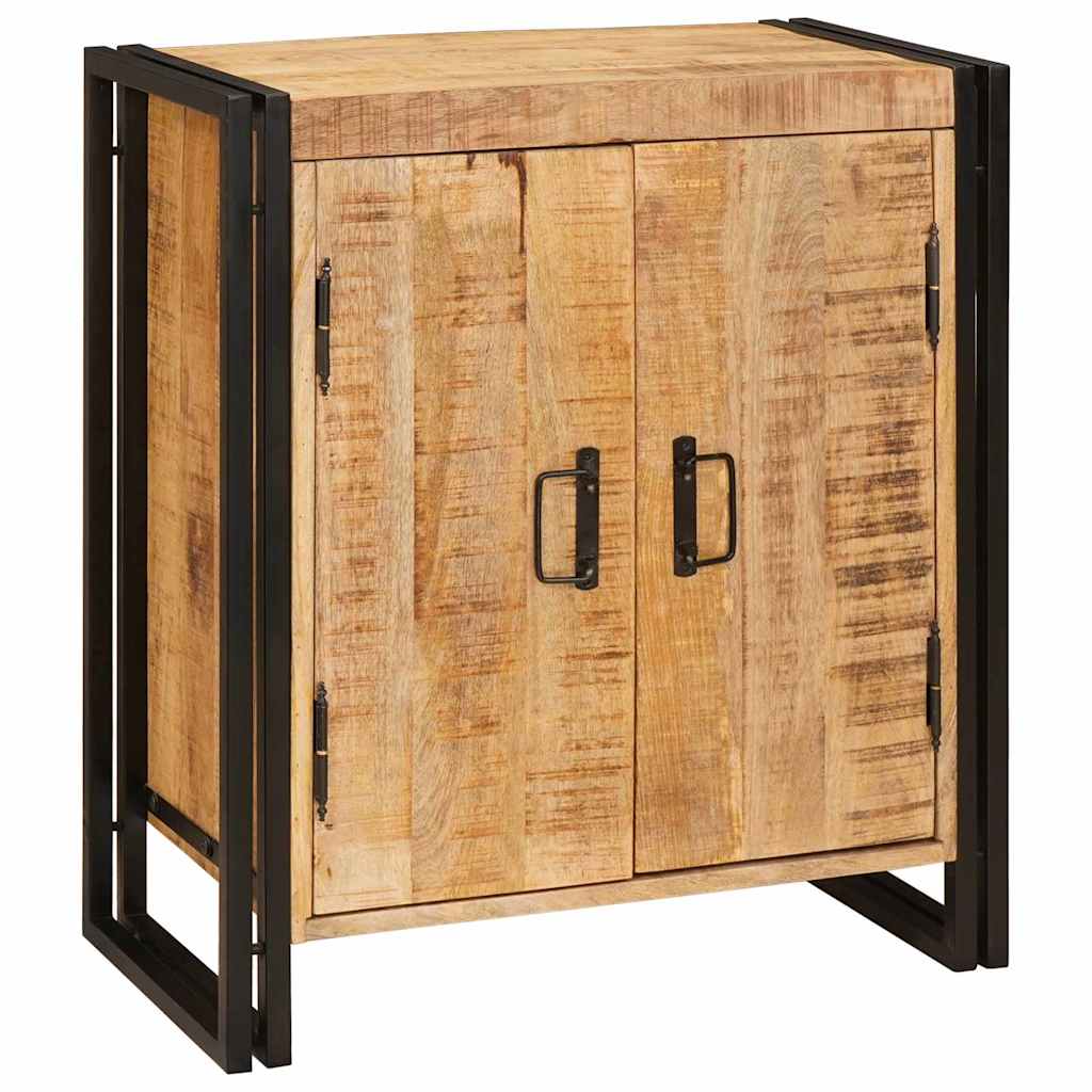 Sängbord Nattduksbord Trä 38 x 33 x 58 cm Massivt grovt mangoträd
