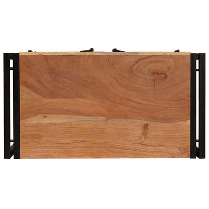 Sängbord Nattduksbord Trä 38 x 33 x 58 cm massivt akacia