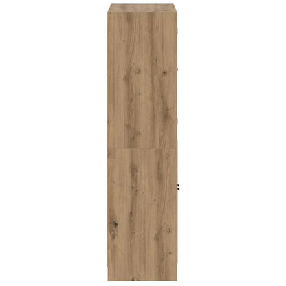 Skåp Artisan Ek med dörrar 68x37x142 cm