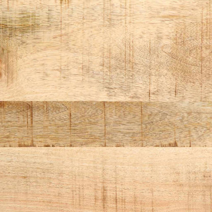 Sängbord 2 st 40x32x46 cm massivt trä grov mango