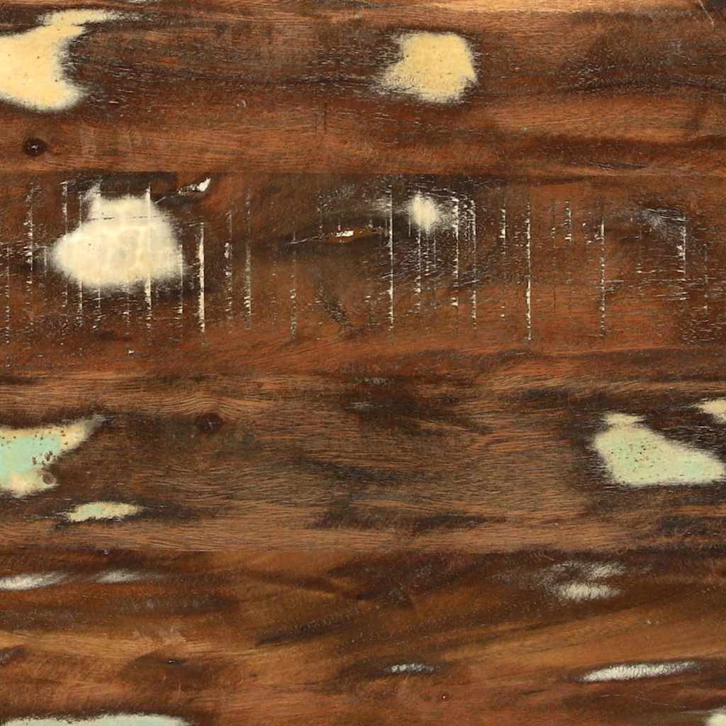 Soffbord Trä Flerfärgsdesign massivt återvunnet trä