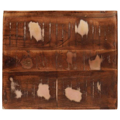 Sidobord Trä Flerfärgsdesign massivt återvunnet trä