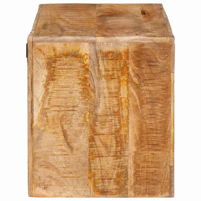 Vinställ Väggmonterad Brun 44 x 30 x 35 cm massivt mangoträ